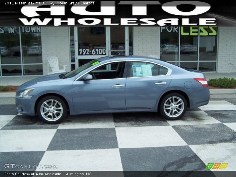 Ocean Gray / Charcoal 2011 Nissan Maxima 3.5 SV