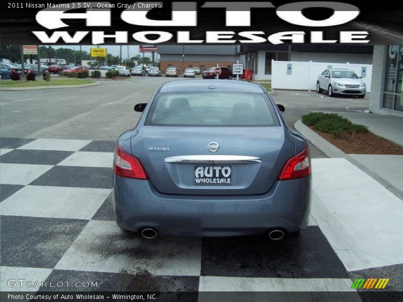 Ocean Gray / Charcoal 2011 Nissan Maxima 3.5 SV