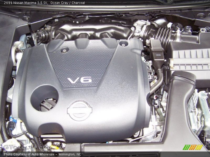 Ocean Gray / Charcoal 2011 Nissan Maxima 3.5 SV