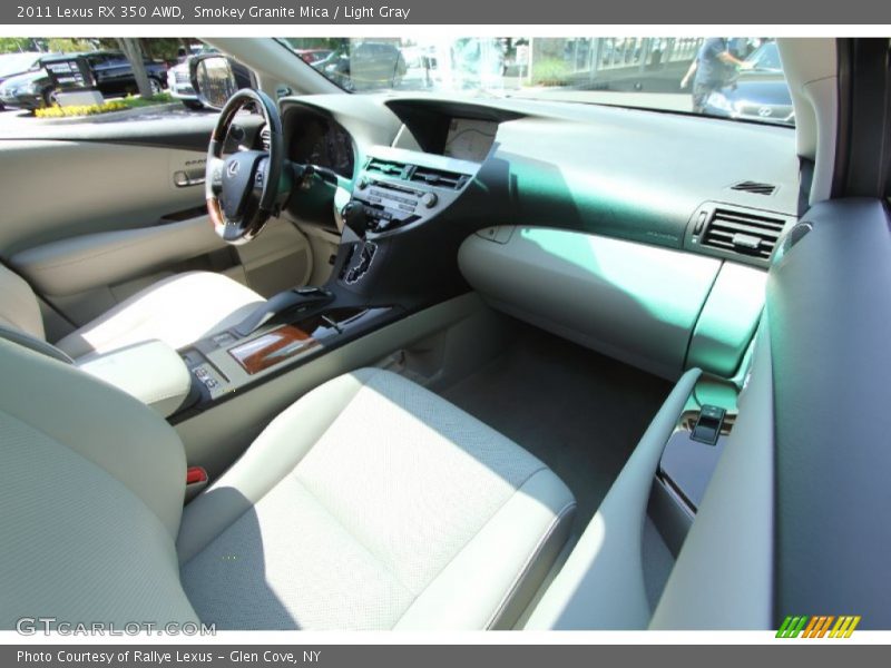 Smokey Granite Mica / Light Gray 2011 Lexus RX 350 AWD