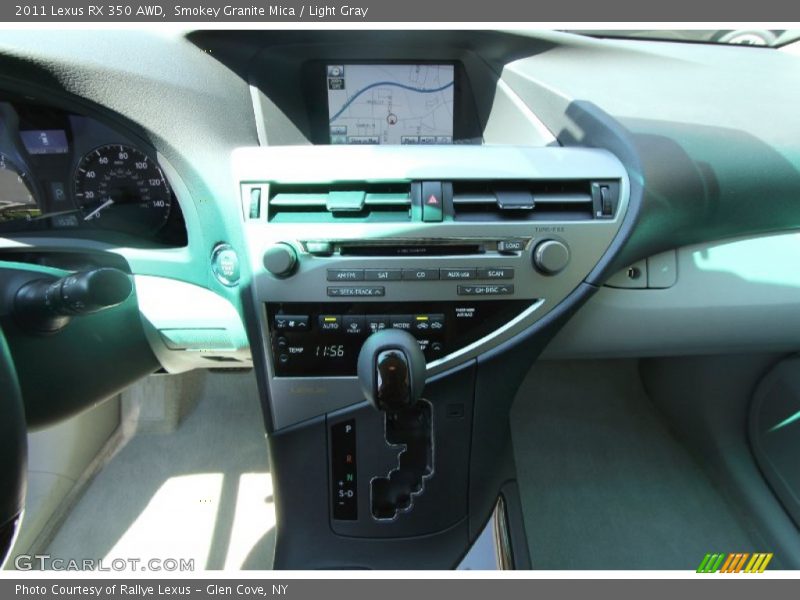 Smokey Granite Mica / Light Gray 2011 Lexus RX 350 AWD