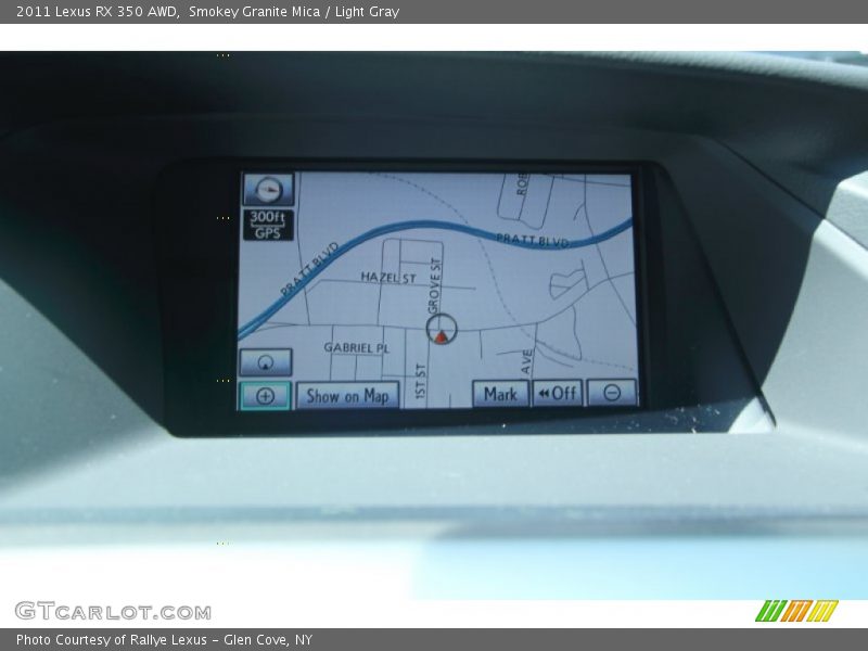 Smokey Granite Mica / Light Gray 2011 Lexus RX 350 AWD