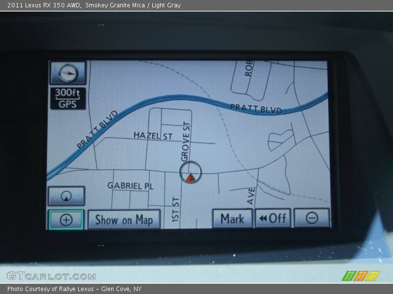 Smokey Granite Mica / Light Gray 2011 Lexus RX 350 AWD