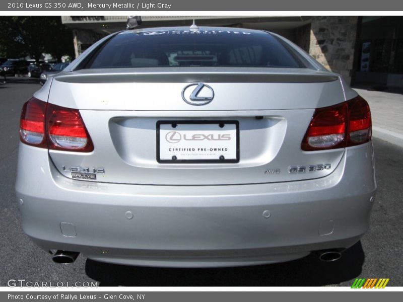 Mercury Metallic / Light Gray 2010 Lexus GS 350 AWD