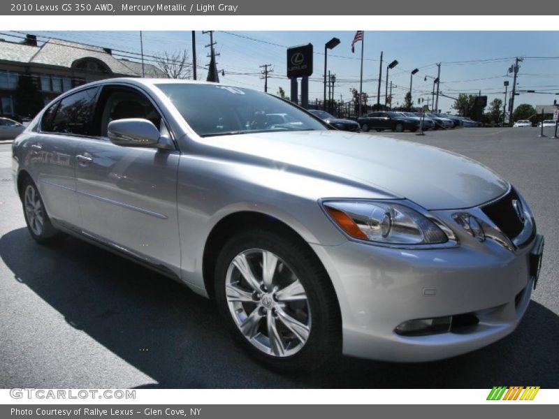 Mercury Metallic / Light Gray 2010 Lexus GS 350 AWD