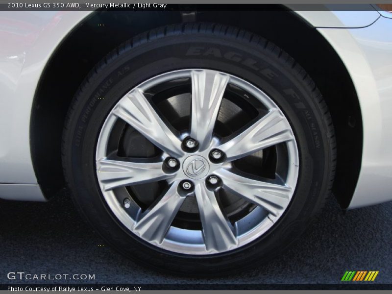 Mercury Metallic / Light Gray 2010 Lexus GS 350 AWD