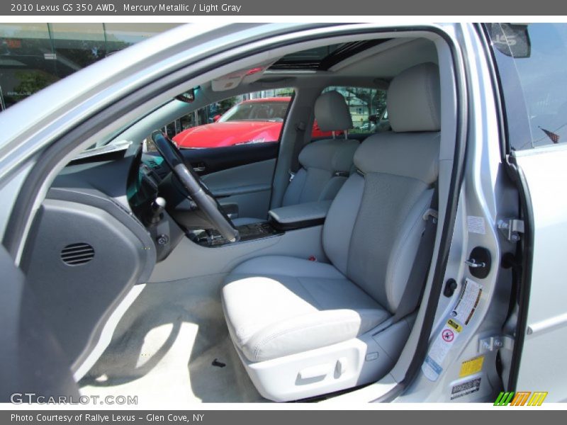 Mercury Metallic / Light Gray 2010 Lexus GS 350 AWD