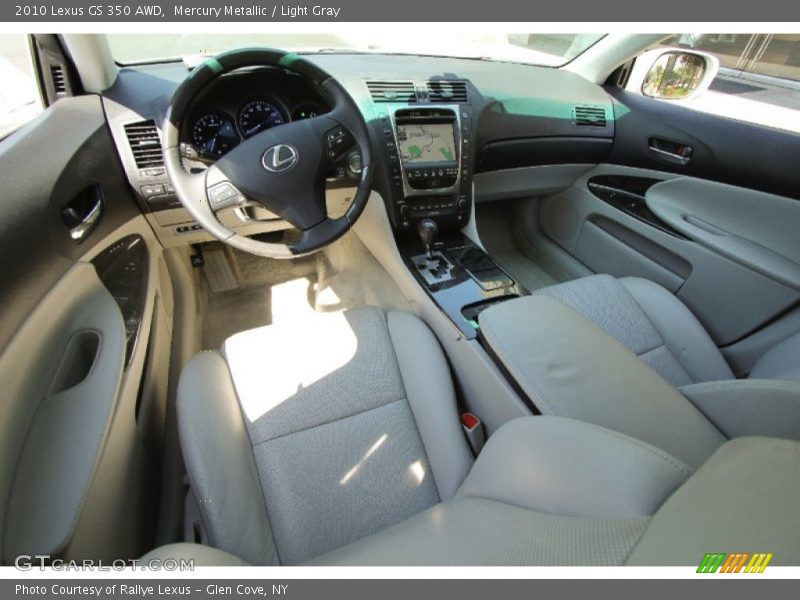 Mercury Metallic / Light Gray 2010 Lexus GS 350 AWD