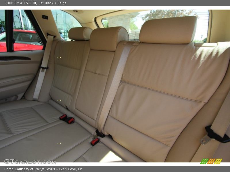 Jet Black / Beige 2006 BMW X5 3.0i