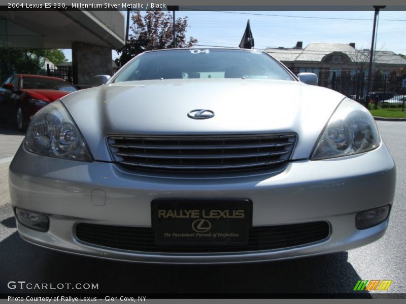 Millennium Silver Metallic / Black 2004 Lexus ES 330