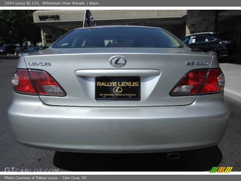 Millennium Silver Metallic / Black 2004 Lexus ES 330