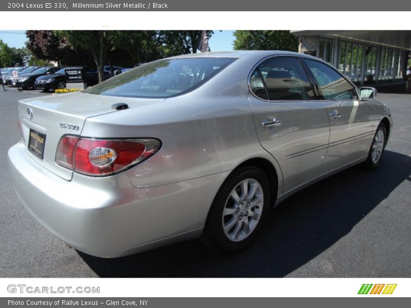 Millennium Silver Metallic / Black 2004 Lexus ES 330