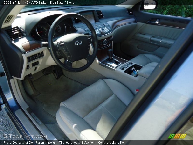 Blue Slate / Stone 2008 Infiniti M 45x AWD Sedan