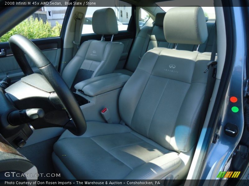 Blue Slate / Stone 2008 Infiniti M 45x AWD Sedan
