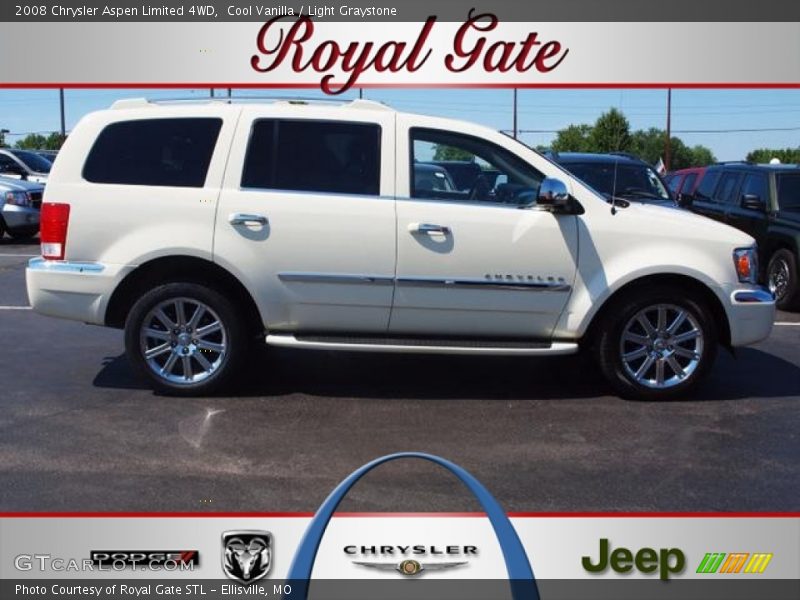 Cool Vanilla / Light Graystone 2008 Chrysler Aspen Limited 4WD