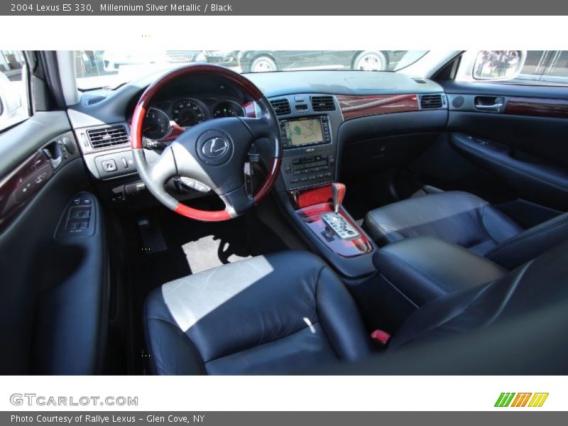 Millennium Silver Metallic / Black 2004 Lexus ES 330