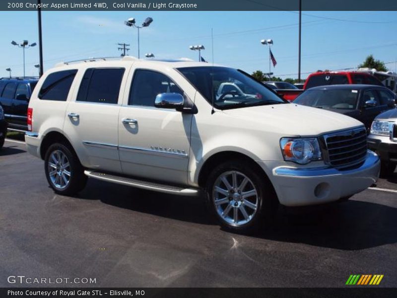 Cool Vanilla / Light Graystone 2008 Chrysler Aspen Limited 4WD