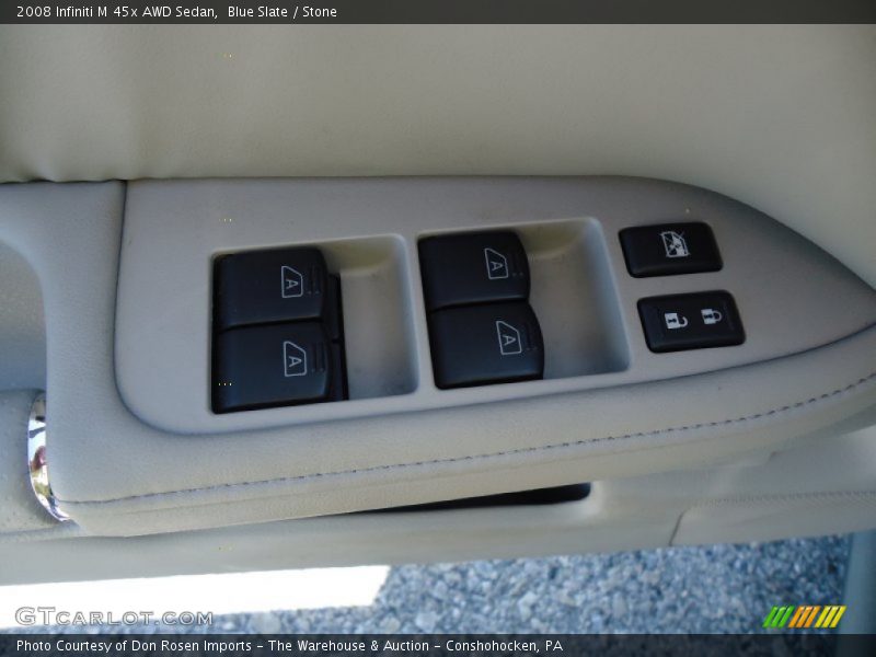 Blue Slate / Stone 2008 Infiniti M 45x AWD Sedan