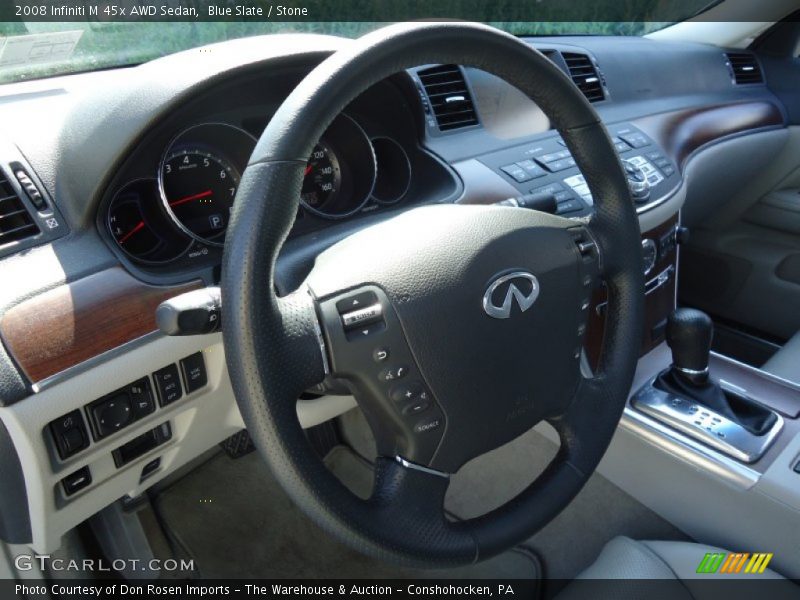 Blue Slate / Stone 2008 Infiniti M 45x AWD Sedan