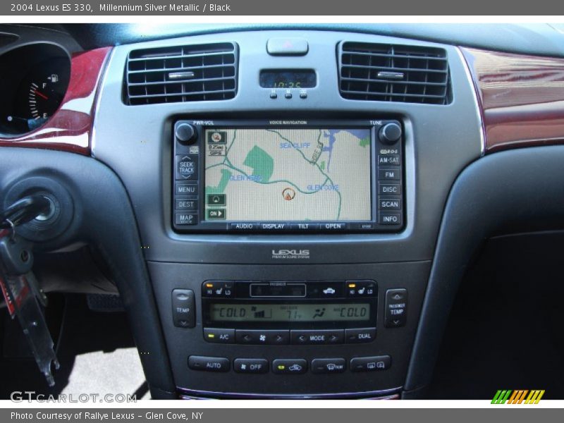 Millennium Silver Metallic / Black 2004 Lexus ES 330