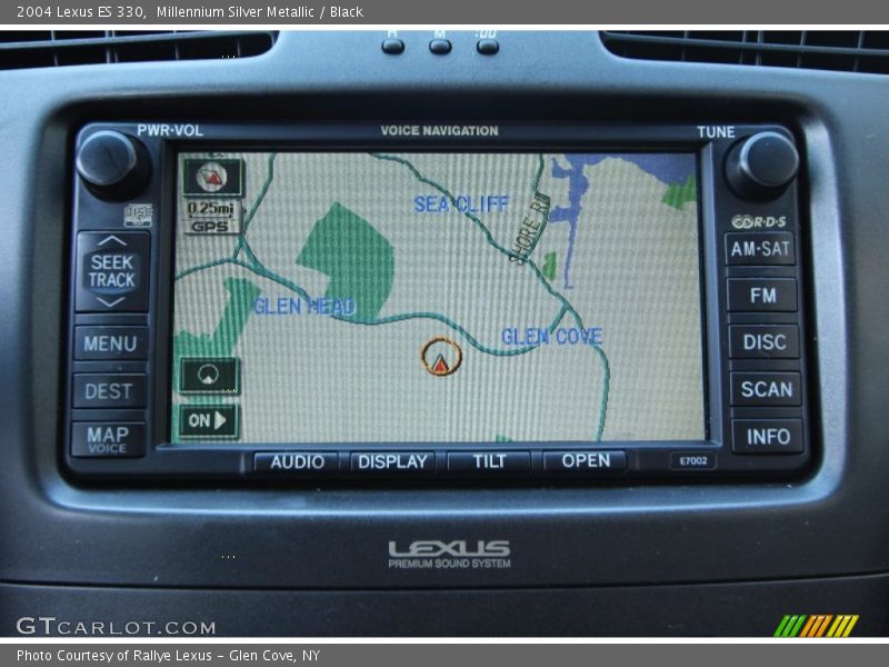 Millennium Silver Metallic / Black 2004 Lexus ES 330