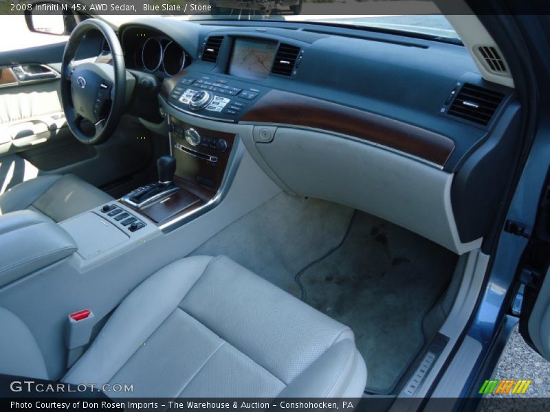 Blue Slate / Stone 2008 Infiniti M 45x AWD Sedan