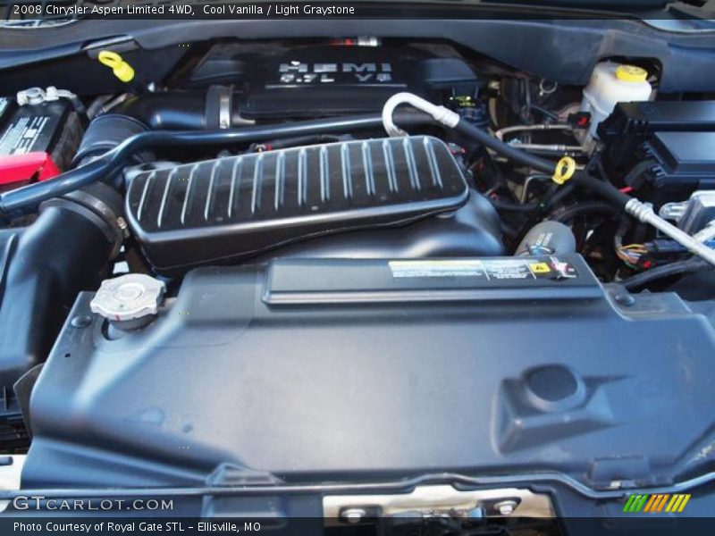 Cool Vanilla / Light Graystone 2008 Chrysler Aspen Limited 4WD