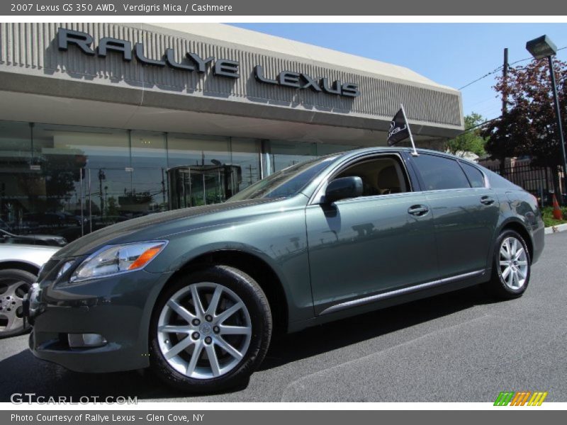 Verdigris Mica / Cashmere 2007 Lexus GS 350 AWD