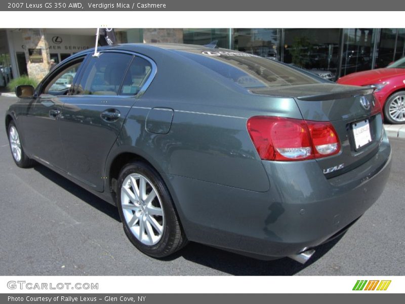 Verdigris Mica / Cashmere 2007 Lexus GS 350 AWD