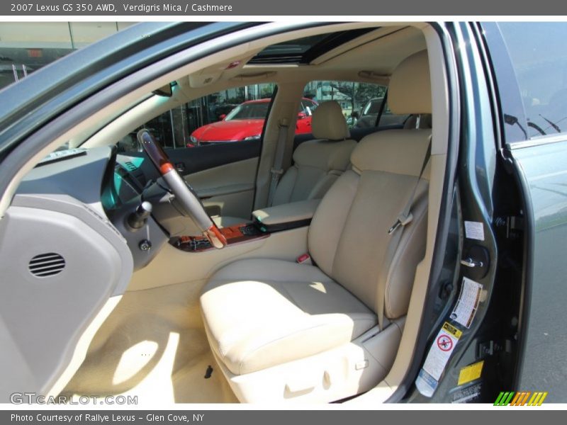 Verdigris Mica / Cashmere 2007 Lexus GS 350 AWD