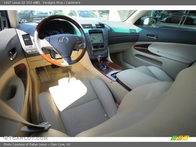 Dashboard of 2007 GS 350 AWD
