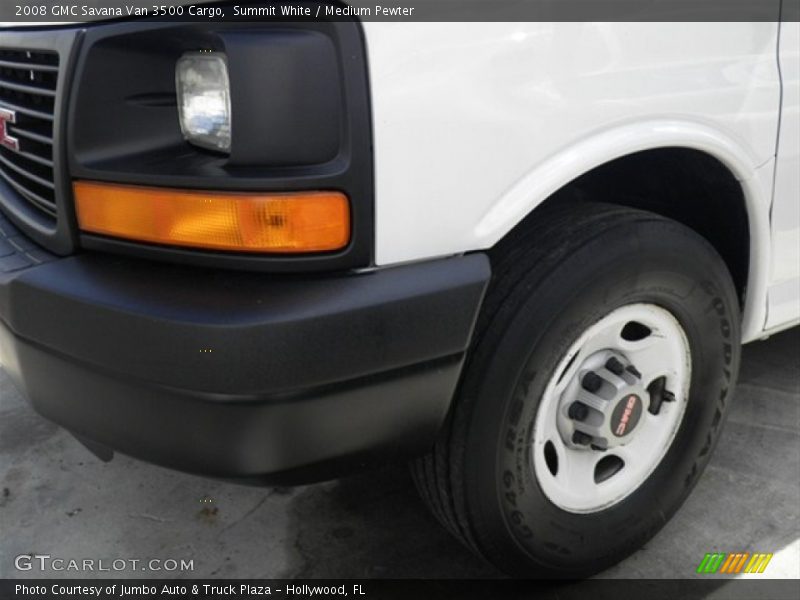 Summit White / Medium Pewter 2008 GMC Savana Van 3500 Cargo