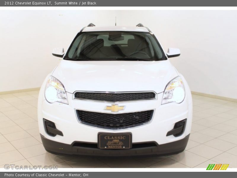 Summit White / Jet Black 2012 Chevrolet Equinox LT