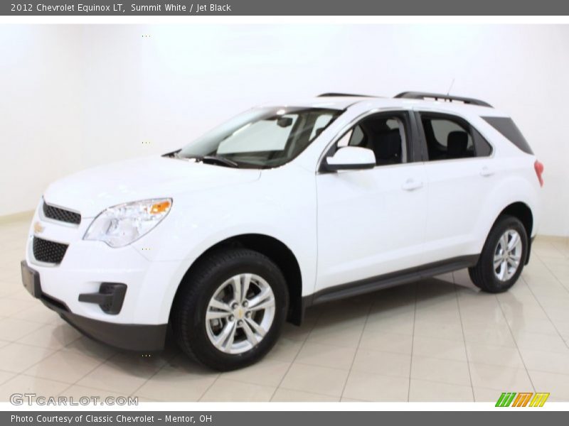 Summit White / Jet Black 2012 Chevrolet Equinox LT