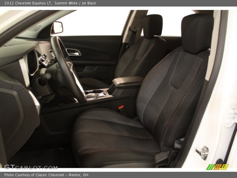 Summit White / Jet Black 2012 Chevrolet Equinox LT