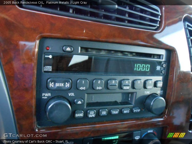 Platinum Metallic / Light Gray 2005 Buick Rendezvous CXL