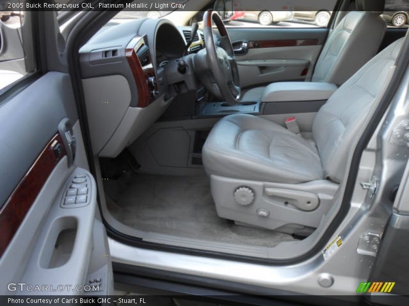 Platinum Metallic / Light Gray 2005 Buick Rendezvous CXL