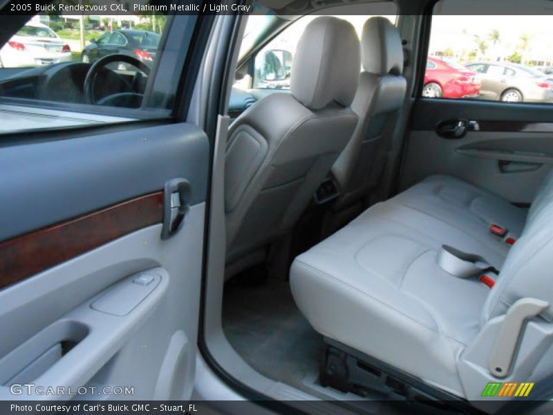 Platinum Metallic / Light Gray 2005 Buick Rendezvous CXL