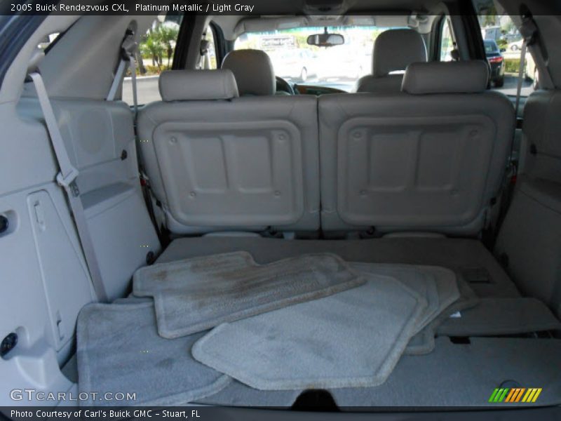 Platinum Metallic / Light Gray 2005 Buick Rendezvous CXL