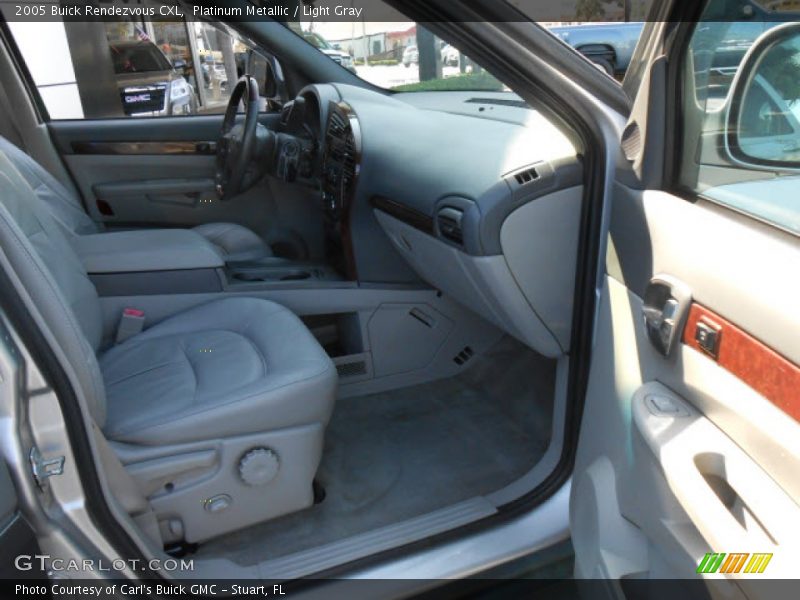 Platinum Metallic / Light Gray 2005 Buick Rendezvous CXL