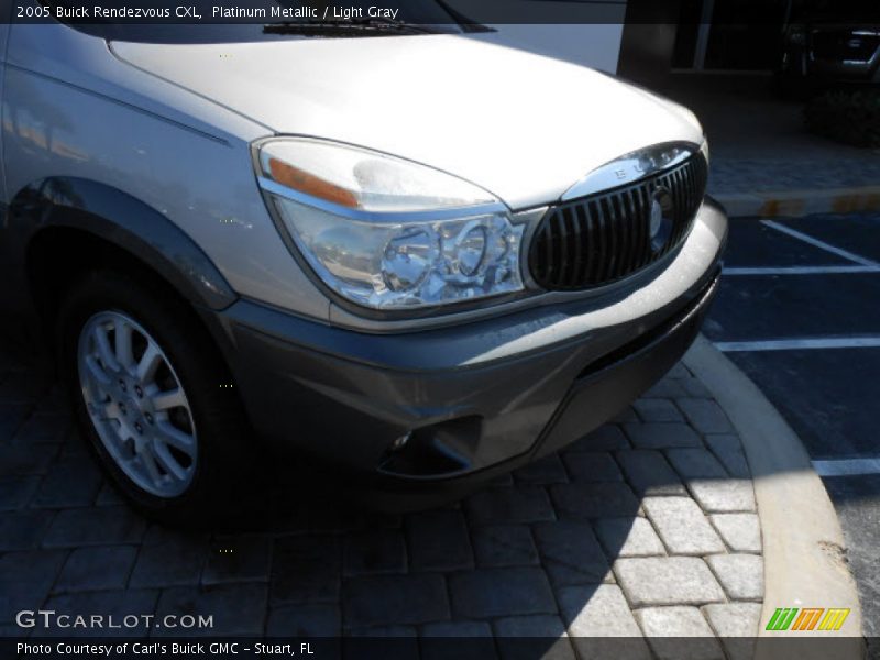 Platinum Metallic / Light Gray 2005 Buick Rendezvous CXL