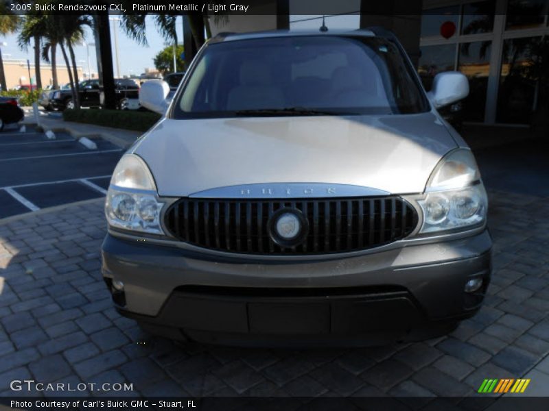 Platinum Metallic / Light Gray 2005 Buick Rendezvous CXL