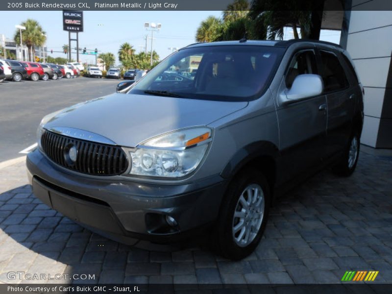 Platinum Metallic / Light Gray 2005 Buick Rendezvous CXL