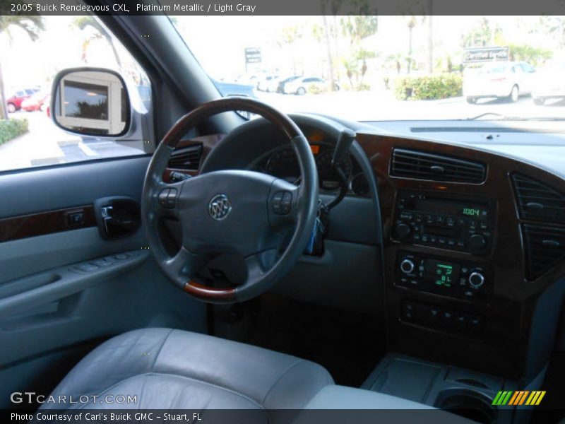 Platinum Metallic / Light Gray 2005 Buick Rendezvous CXL