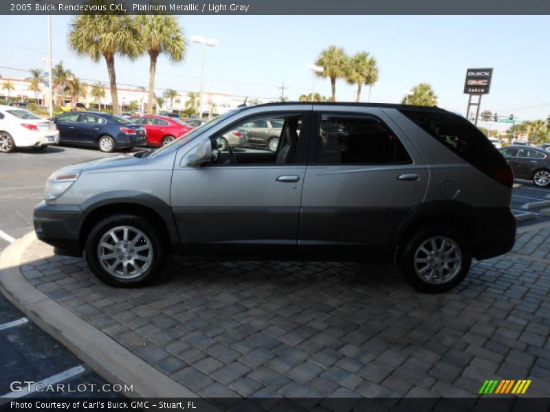 Platinum Metallic / Light Gray 2005 Buick Rendezvous CXL