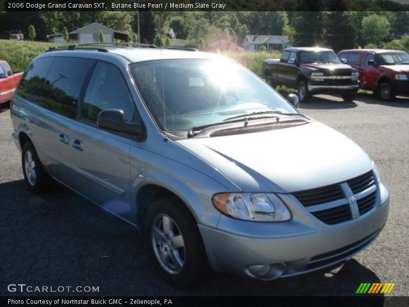 Butane Blue Pearl / Medium Slate Gray 2006 Dodge Grand Caravan SXT