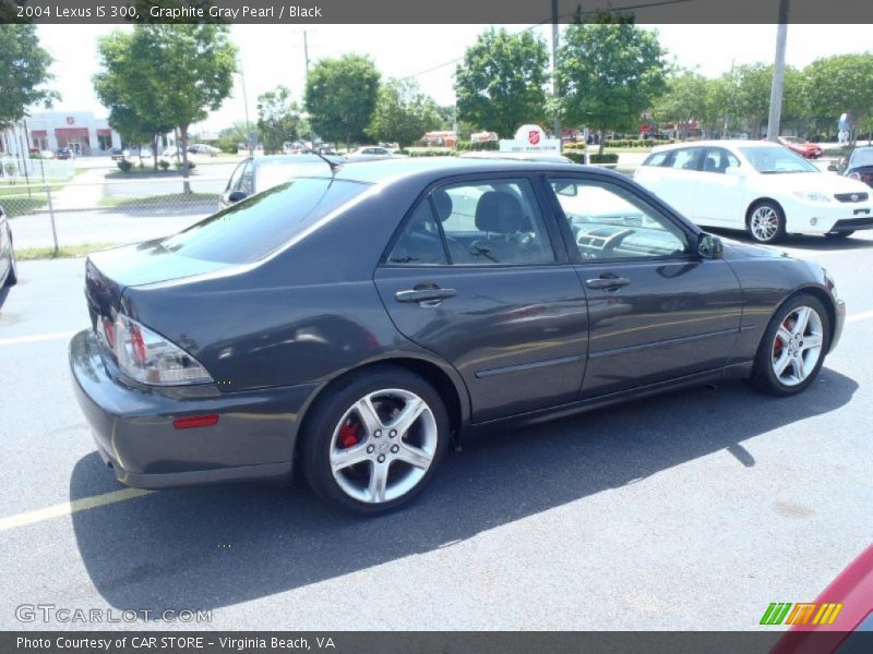 Graphite Gray Pearl / Black 2004 Lexus IS 300