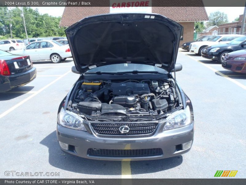 Graphite Gray Pearl / Black 2004 Lexus IS 300