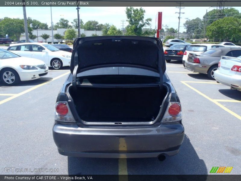 Graphite Gray Pearl / Black 2004 Lexus IS 300