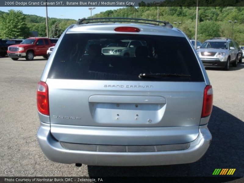 Butane Blue Pearl / Medium Slate Gray 2006 Dodge Grand Caravan SXT